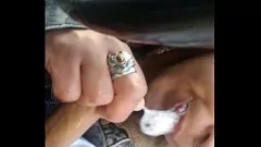 Reproduzir Latina tranny dá boquete no carro e swallows cum