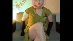 Reproduzir Hot Teen Slut Ketty fica groovy com a dança da webcam molhada