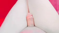 Jouer Sensuelle Shemale Ketty en Slip de Soie Cumming pour Vous