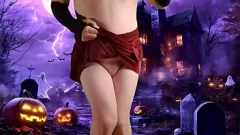 Redare Zâmbetele zuppish ascund inima mea obraznică: transexuală mică se masturbează cu sâni mari și fund perfect în public